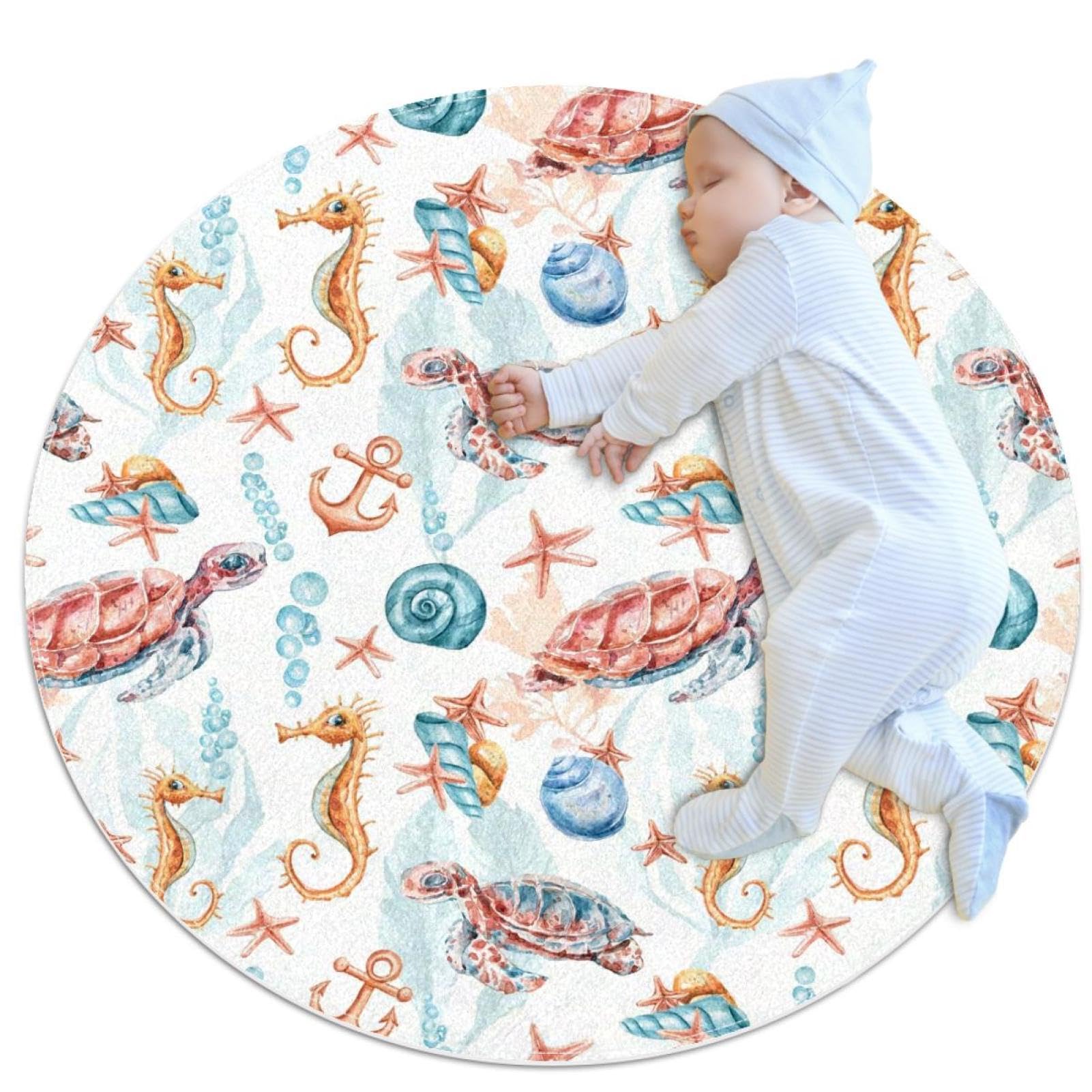 Tapis de salle de bain doux et antidérapant pour protéger les enfants des sols froids et glissants
