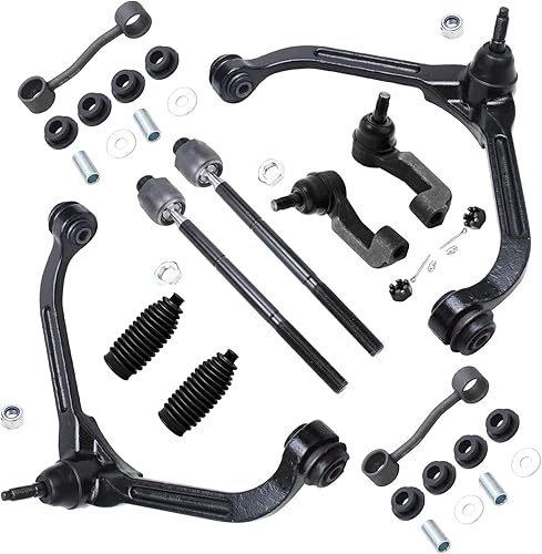 Miniatura 178 de Detroit Axle - Kit de suspensión frontal de 10 piezas para Ford Ranger Mazda B2300 B2500 B3000 B4000, 2 brazos de control superiores, 2 rótulas