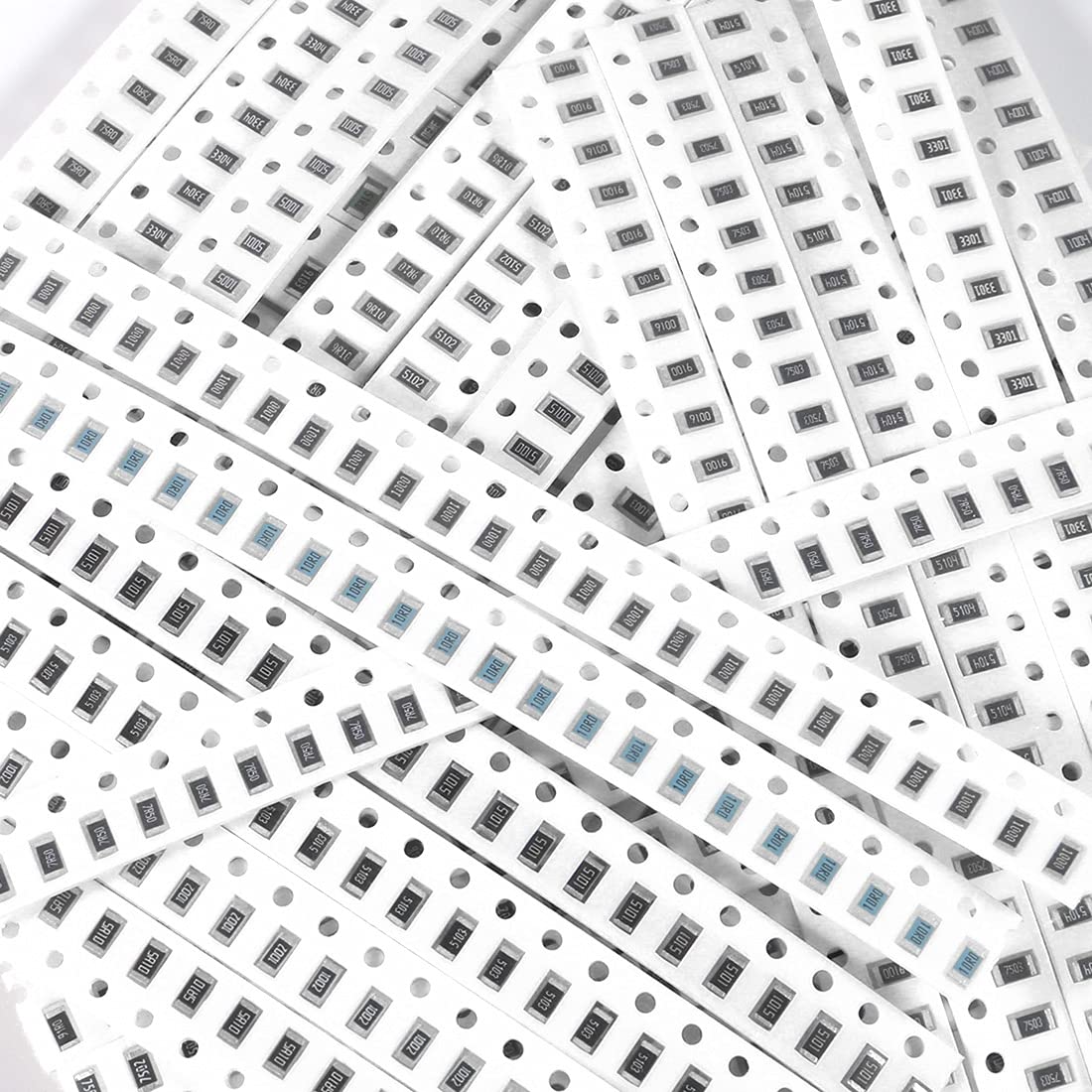 ALAMSCN 900PCS 1206 SMD Resistor Kit 1Ohm10M Ohm 1/4W 1 Tolerance