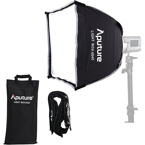 Aputure Light Box 4545 Square Soft Box for Amaran COB 60X S, 60D S, 100D S, 200X S Series LED Video Light