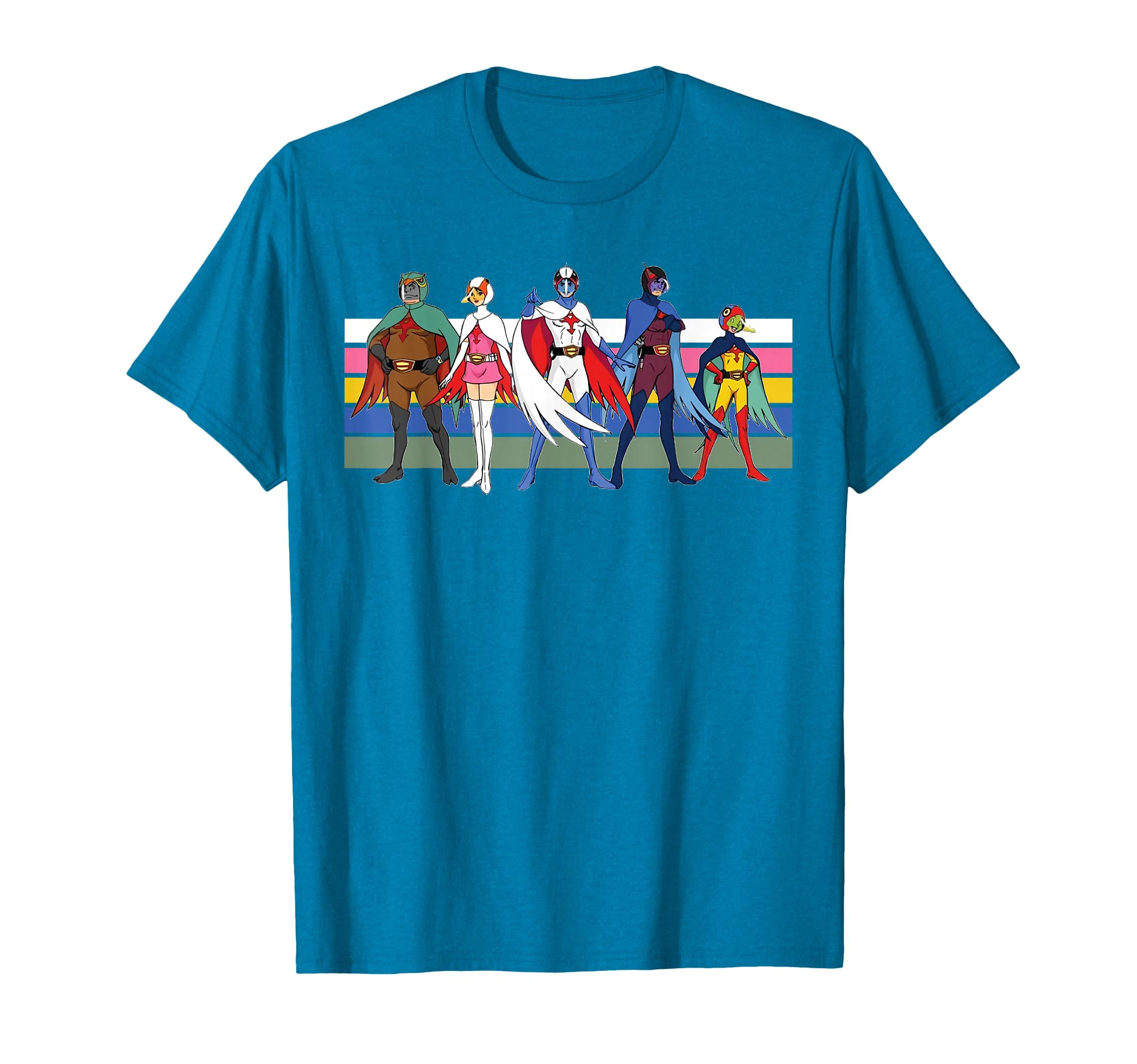 Battle of The Planets Retro Anime Graphic T-Shirt