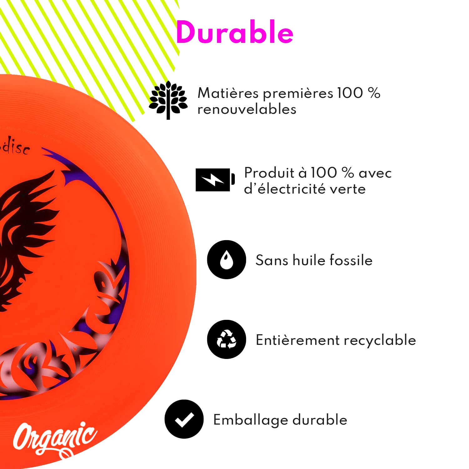 New Games - Frisbeesport EURODISC 4.0 - Ultimate Frisbee Créature 175 g