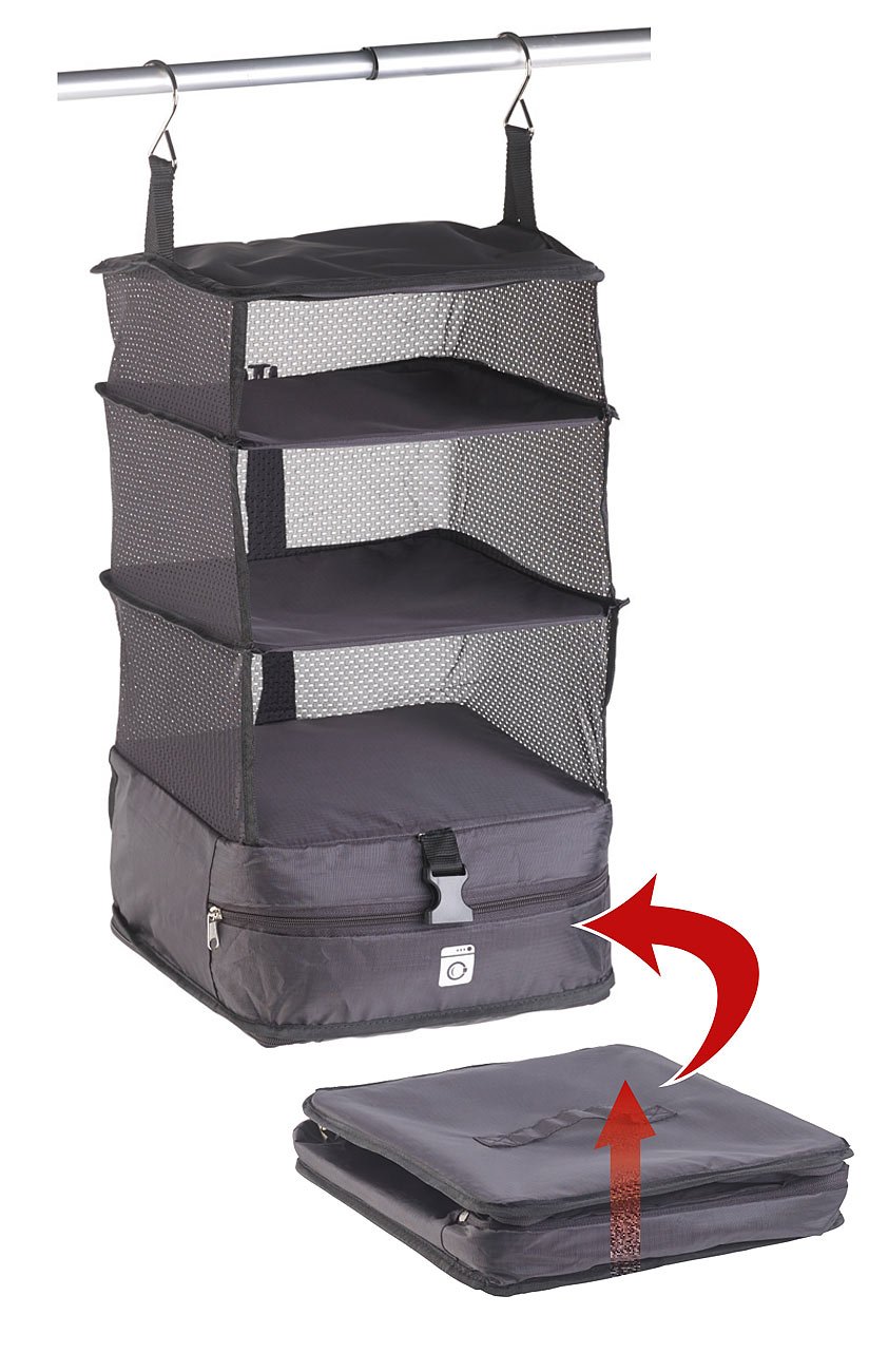 Xcase valigie sistemi di scaffalature: Set di 2 XL- Organizer per Valigia, Cubi da imballaggio appesi, 30 x 64 x 30 cm (Organizer Valigia XXL, da Appendere, Viaggio)