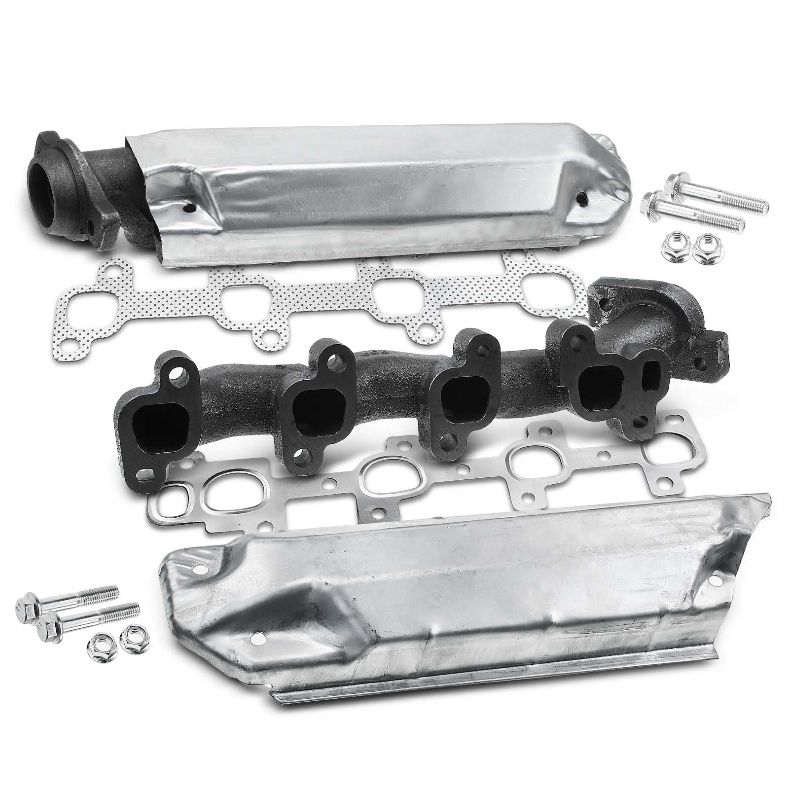 Exhaust Manifold Flange Bolt & Nut Kit – Fits Jeep Wrangler, Dodge Ram, Durango (4 Pack) - View #9