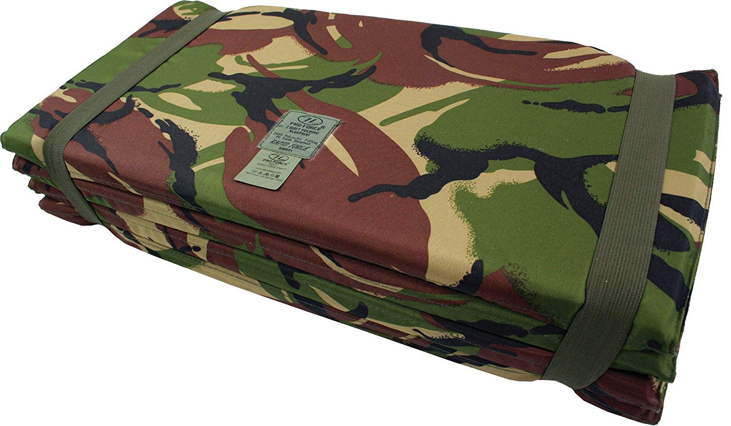 Army Sleeping Mat Folding Fold Up Camping Z Outdoor Mattress Foam - DPM Camo