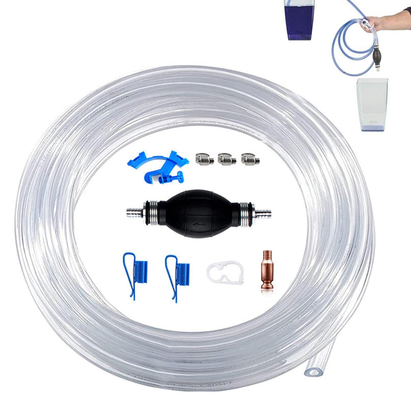 Buy Pomurom Siphon Transfer Pump Kit,MultiUse Water Extractor Suction Tool High Flow Oil