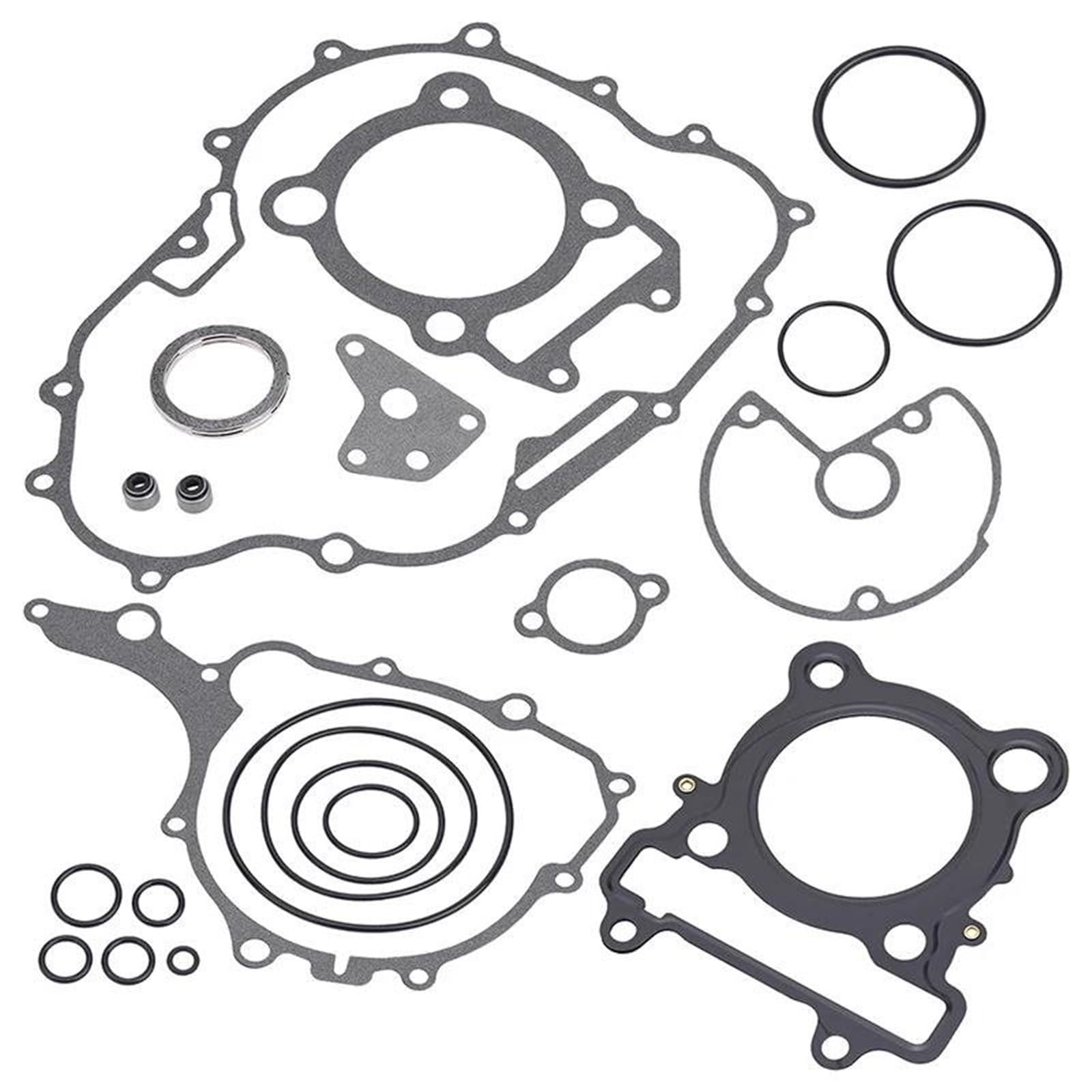 Kit Guarnizioni Testa E Base Cilindro Kit Guarnizioni Cilindro E Coperchi Motore Per Yamaha YBR250 YS250 YBR YS 250 12B-E1351-00, 12B-E1181-00, 12B-E5451-00, 12B-E5461-00