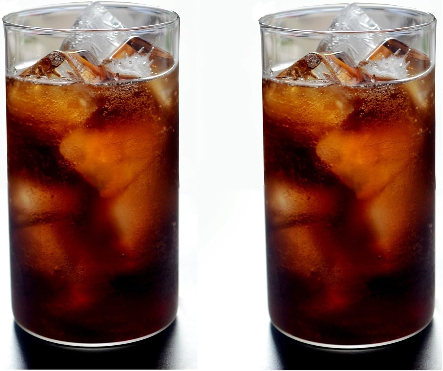 BOROSIL® Highball Glasses Set of 6 | Ultra Clear | Microwave and Dishwasher Safe | Vision Classic Series 16oz