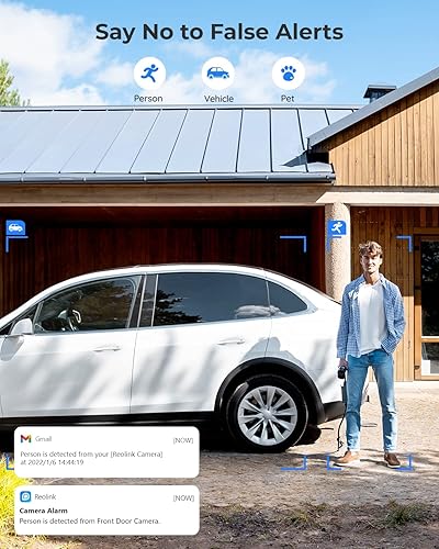 Miniatura 5 de REOLINK Duo 2 Cámara de seguridad solar  Cámara de seguridad inalámbrica de 6 MP de doble lente para exteriores con visión de 180, cámara WiFi de