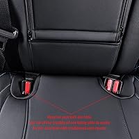 Vista 6 de EKR Rav4 Seat Covers Custom Fit for Toyota Rav4 2019 2020 2021 2022 2023 2024 2025 LE,XLE,XLE Premium,Limited, Leather Truck Seat Cover Full Set for