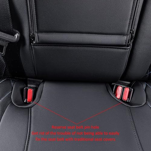 Miniatura 5 de EKR Altima - Juego completo de fundas de asiento personalizadas para Nissan Altima BaseSVSSR 2013 2014 2015 2016 2017 2018 y 2017 2018 SL