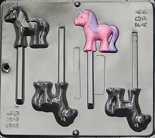 Horse Lollipop Chocolate Candy Mold Western My Little Pony 3307