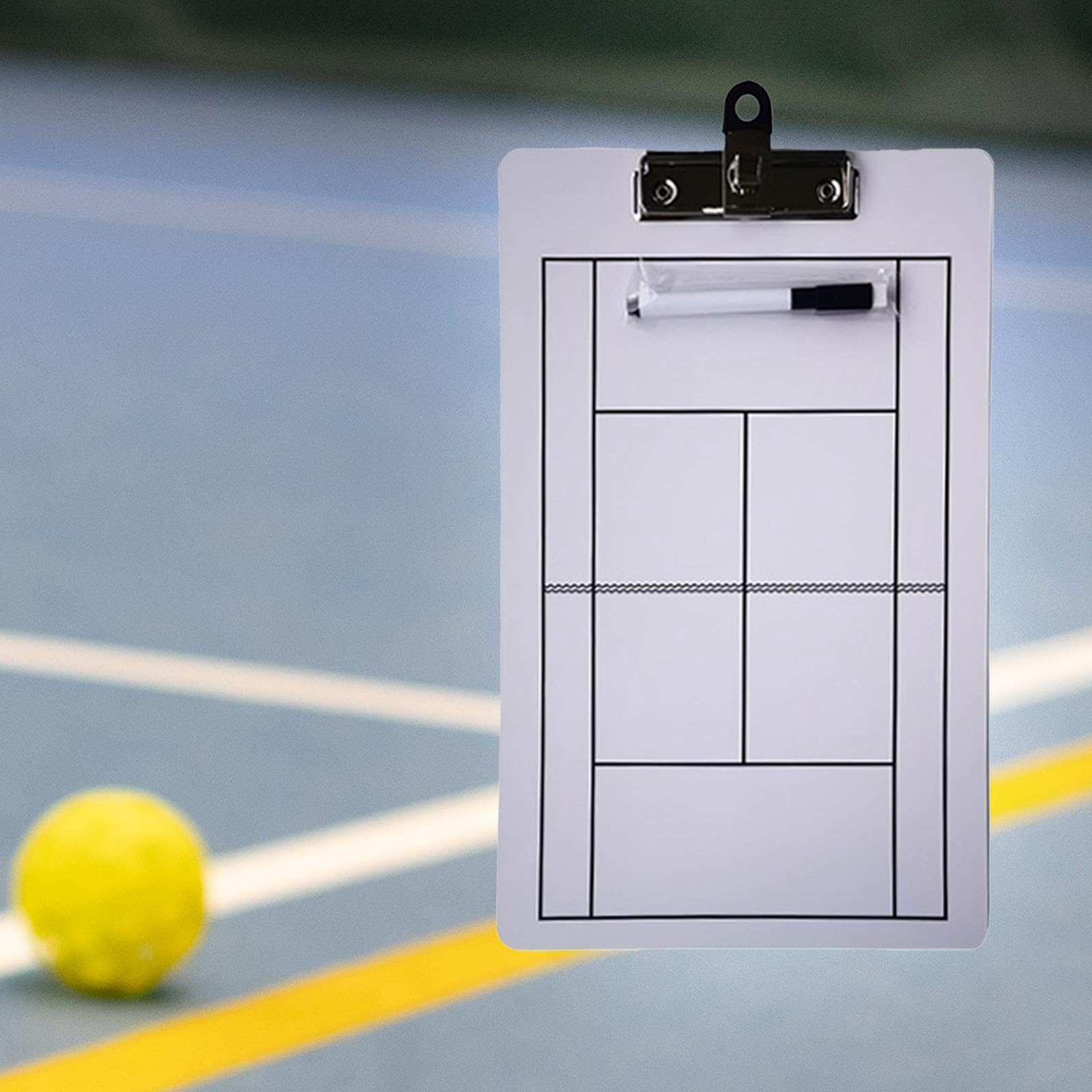 Generic Tennis-Coaching-Tafeln, Coaching-Tafeln, Klemmbrett, Marker, Whiteboard