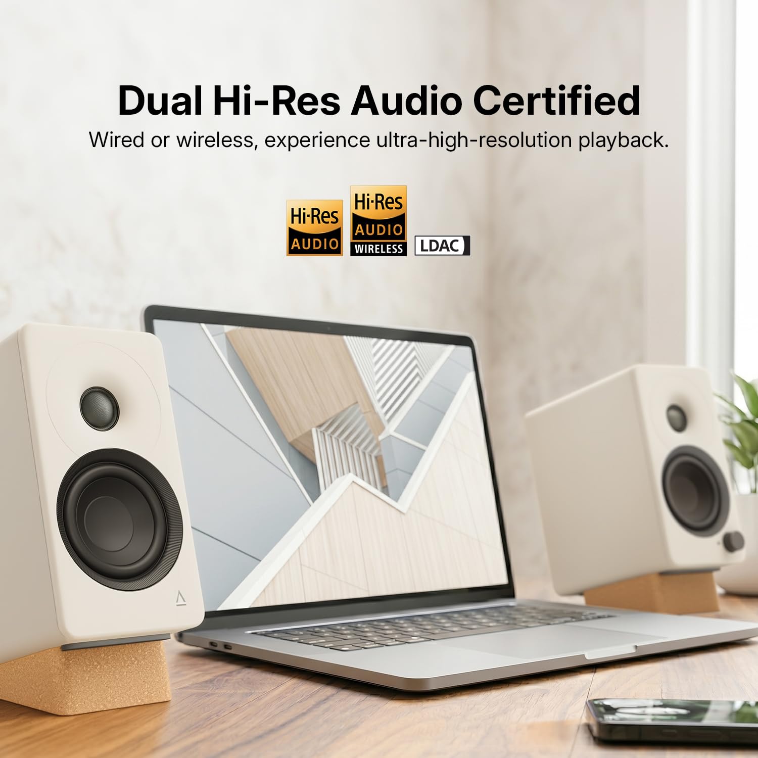 CREATIVE XF1 Altoparlanti PC, Bluetooth 6.0, 72 W RMS, audio Hi-Res | Altoparlanti PC, compatti, uscita sub, EQ parametrico, modalità desktop