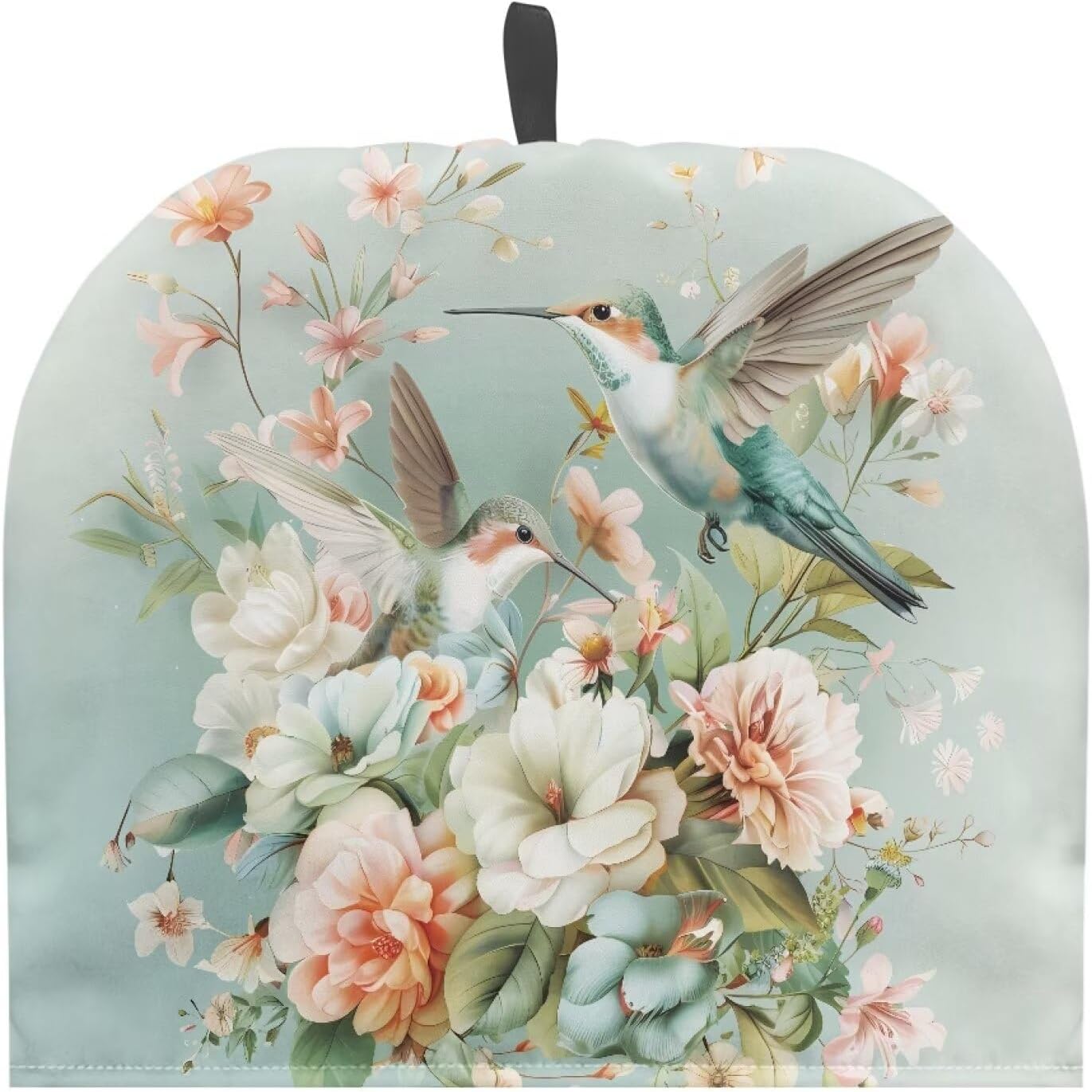 Floral Hummingbird Tea Cozy Cover