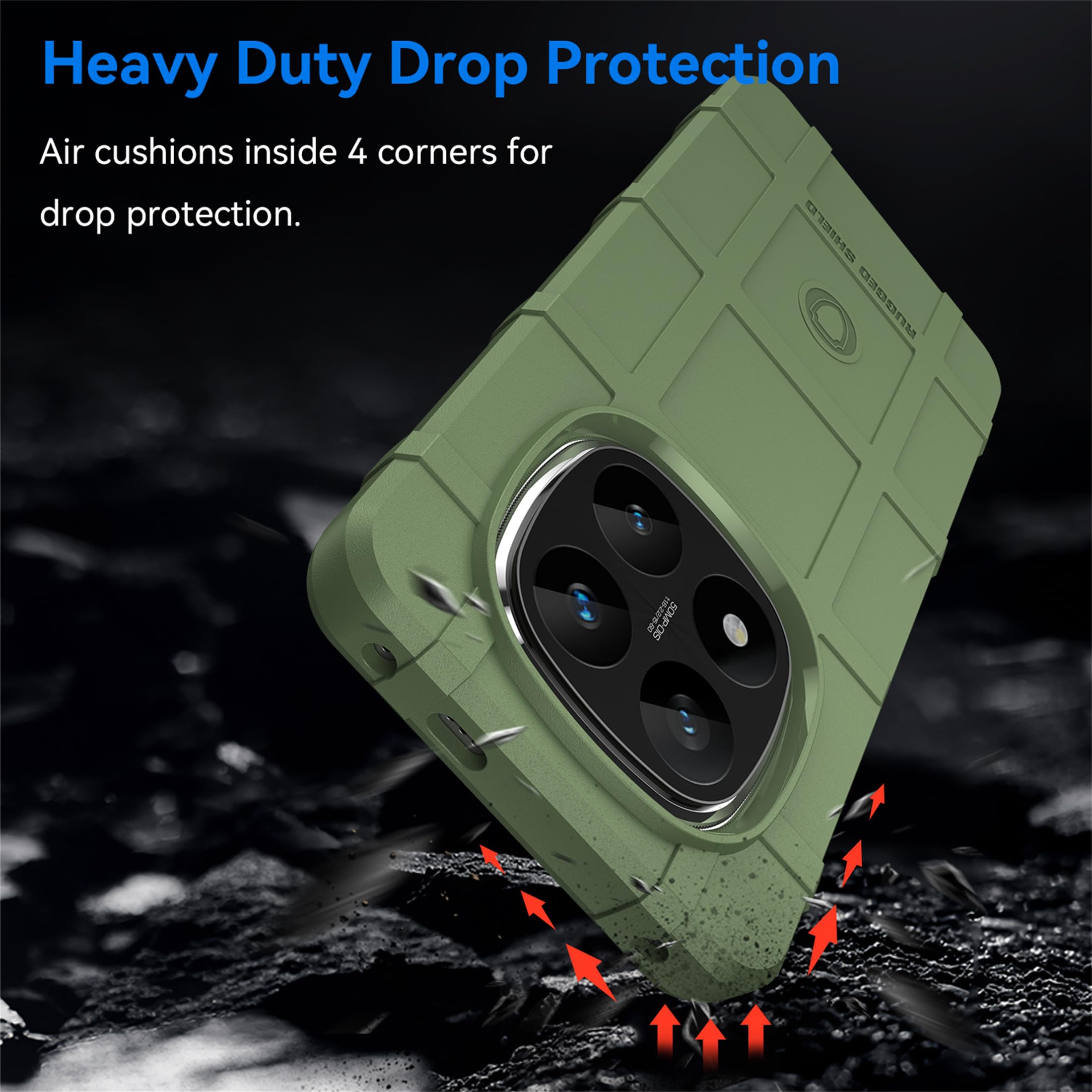 Armor Case For Xiaomi Redmi Note 14 5G, Military-Grade