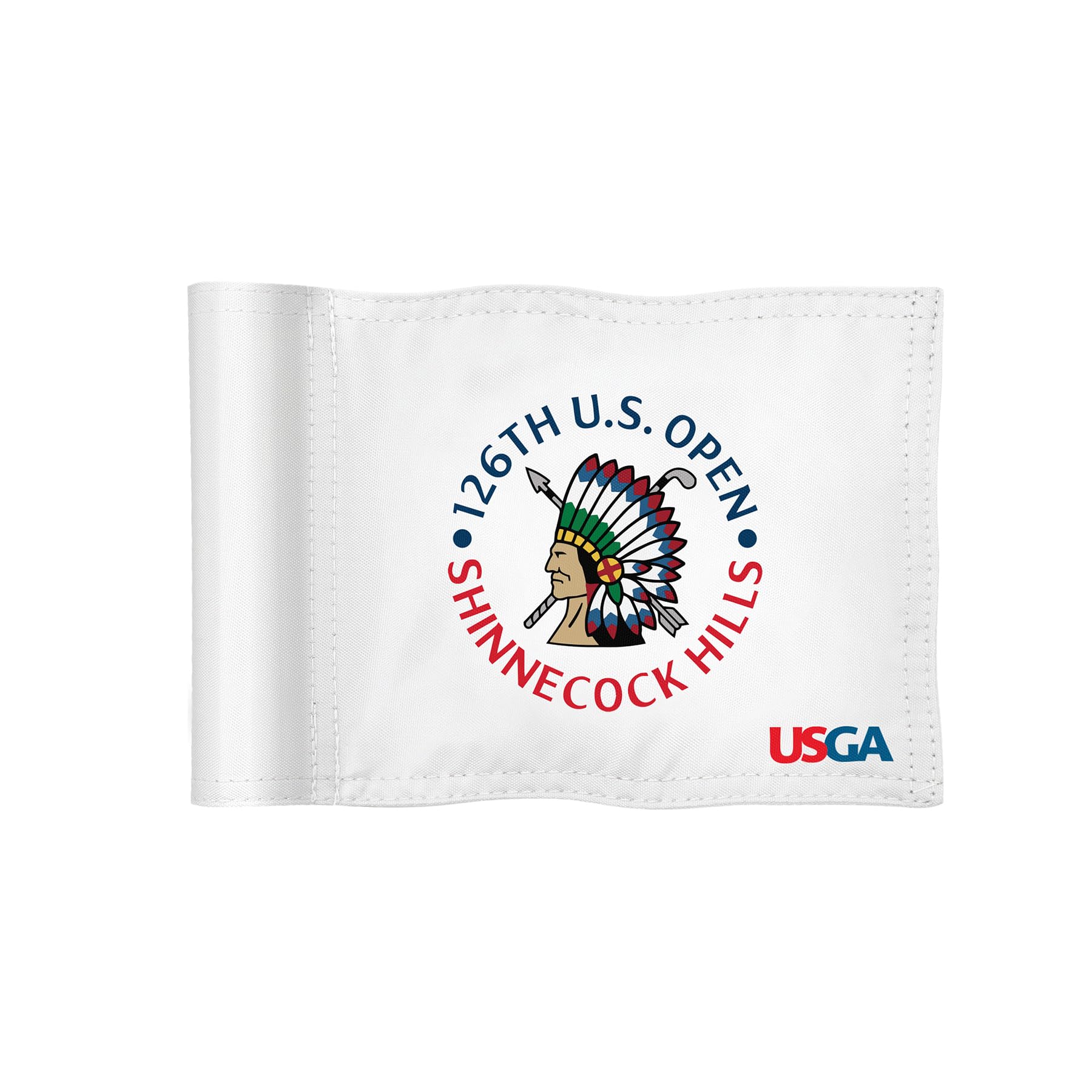 COGOLFING 2026 U.S.Tour Miniature Golf Flag, 8×6 Inch Double-Sided Silk-Printed Putting Green Flag, Made of Durable 420D Nylon for Practice Indoors or Outdoors