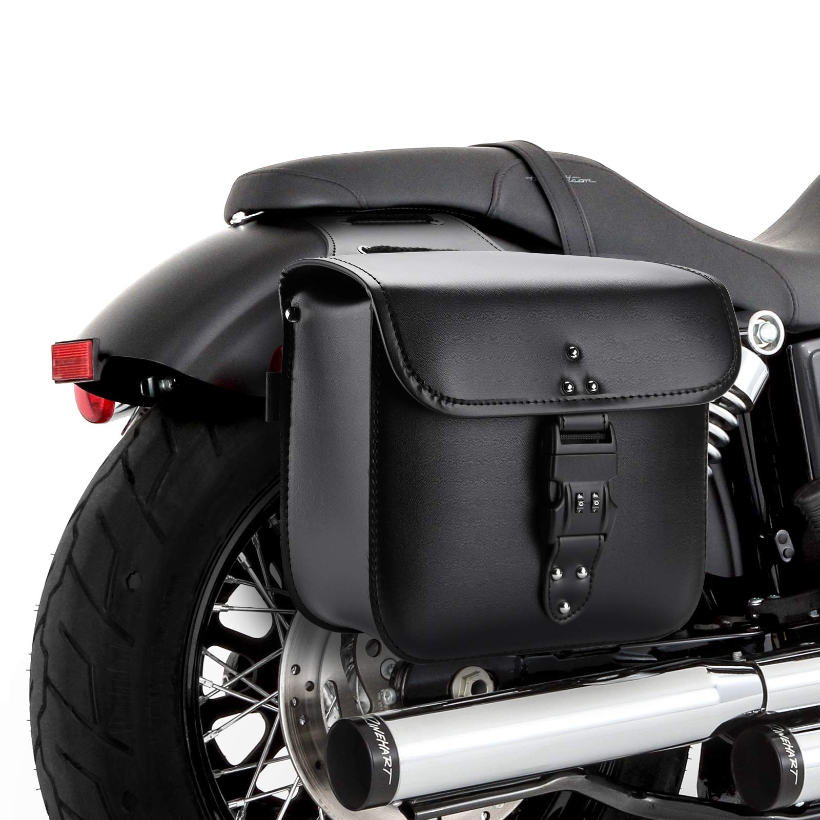 Motorcycle Saddlebags Throw Over Saddle bags Panniers Medium Size Side