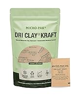 Vista 12 de Micro-Pak Dri Clay Kraft, paquetes de desecantes de absorción de humedad más alta, alternativa a paquetes de gel de sílice, arcilla de bentonita