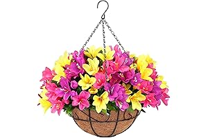 Ouddy Artificial Hanging Flowers