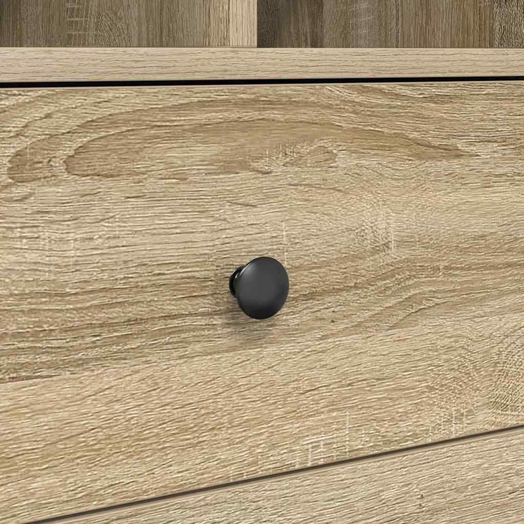 Elegante tabla alta con espacio de almacenamiento y diseño minimalista de madera como moderno tablero alto con cajones para una organización funcional del espacio
