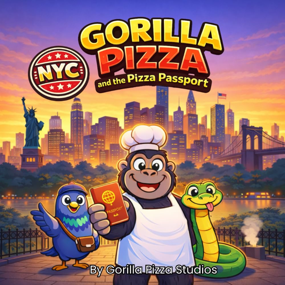 GORILLA PIZZA and the Pizza Passport: NYC
