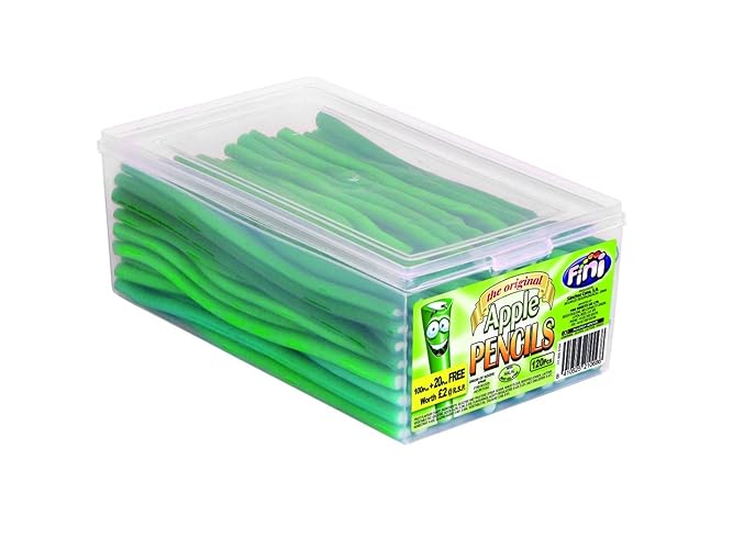 Apple Pencils (FINI) 100 Count - candy - 100 Count (Pack of 1)