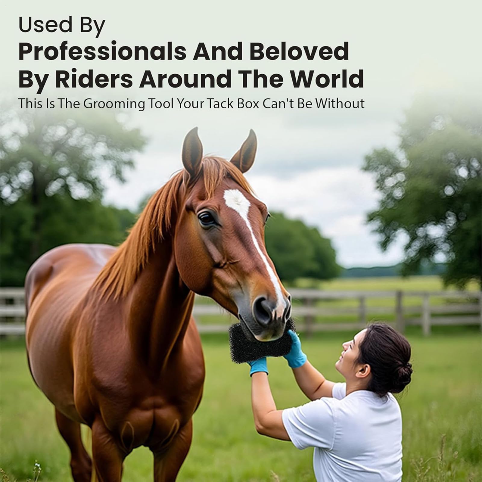 Cepillos de aseo de caballos | Esponja de lavado de ganado, cepillo de cuidado equino, para caballos establos de ganado de granja al aire libre equino competencia de salida de mascotas
