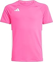 adidas Girls' Volleyball Hilo Short Sleeve Jersey - Climacool Slim Fit, Recycled Polyester, Sweat-Wicking Comfort