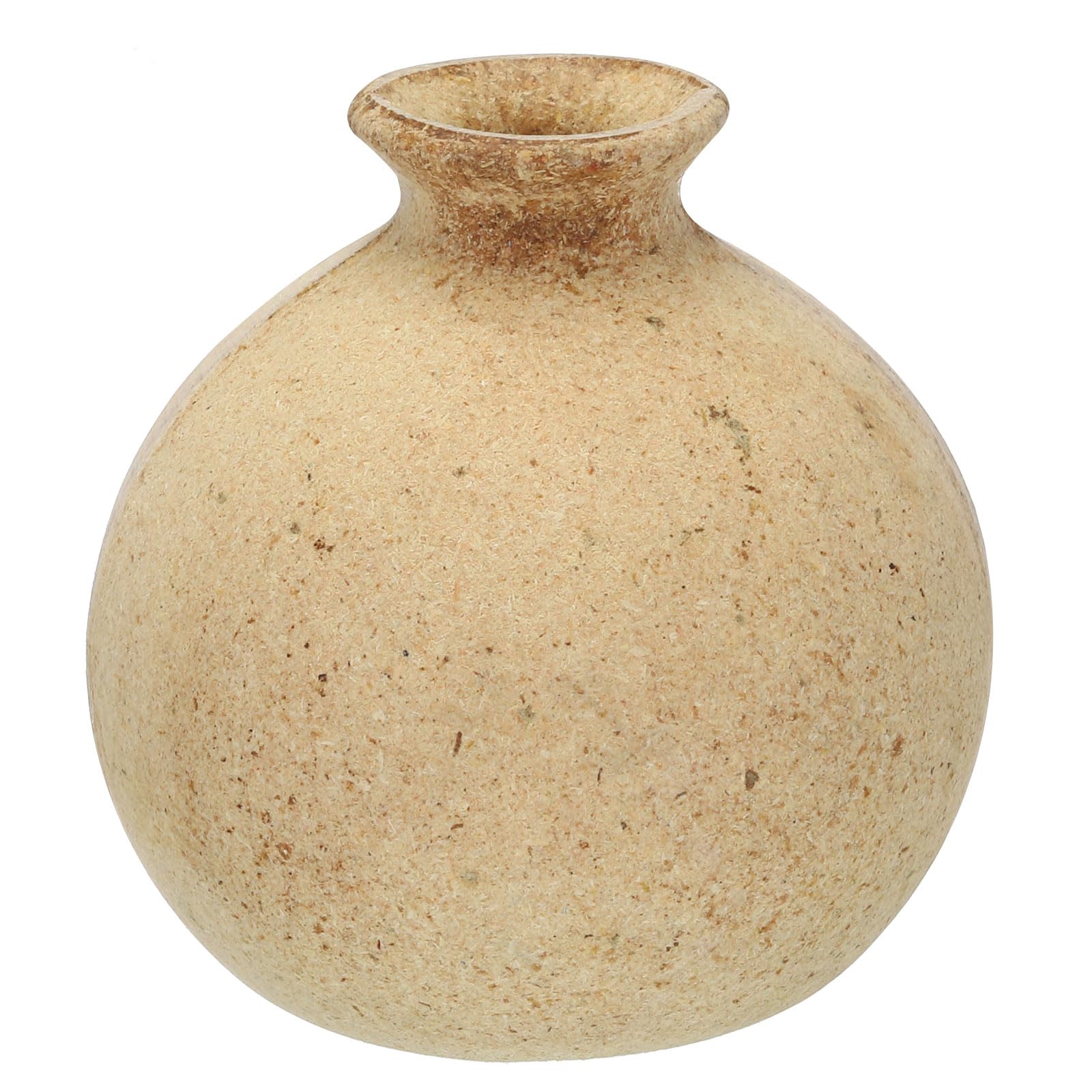 MECCANIXITY 3 5x3 5 Inch Mosaic Base Material Wooden Vases for DIY Handmade Material Mosaic Production Handmade Home