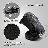 Vista 3 de UZB Mocasines ortopédicos para mujer, zapatos cómodos y casuales de vestir con espuma viscoelástica