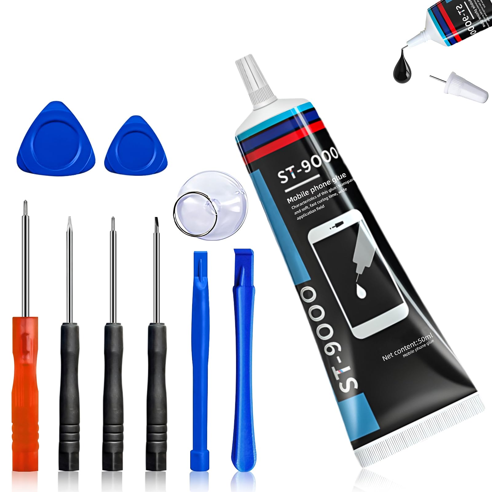 Colla Per Schermi Smartphone E Tablet - Forte, Nera, Impermeabile - 50 Ml - Foto 12