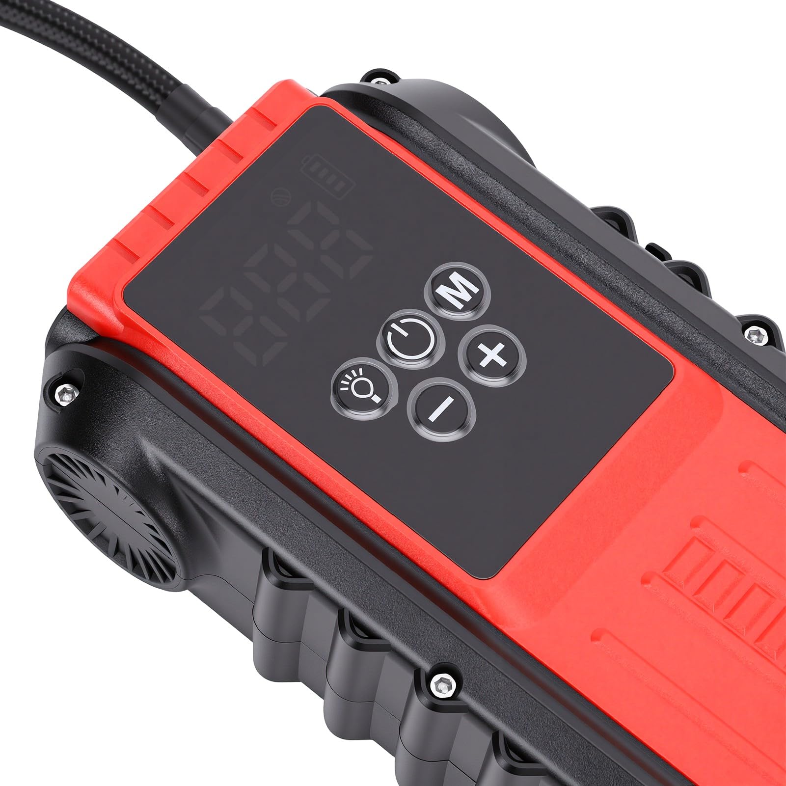Jiawu Démarreur de Secours 800 A avec compresseur d'air pour 12 V