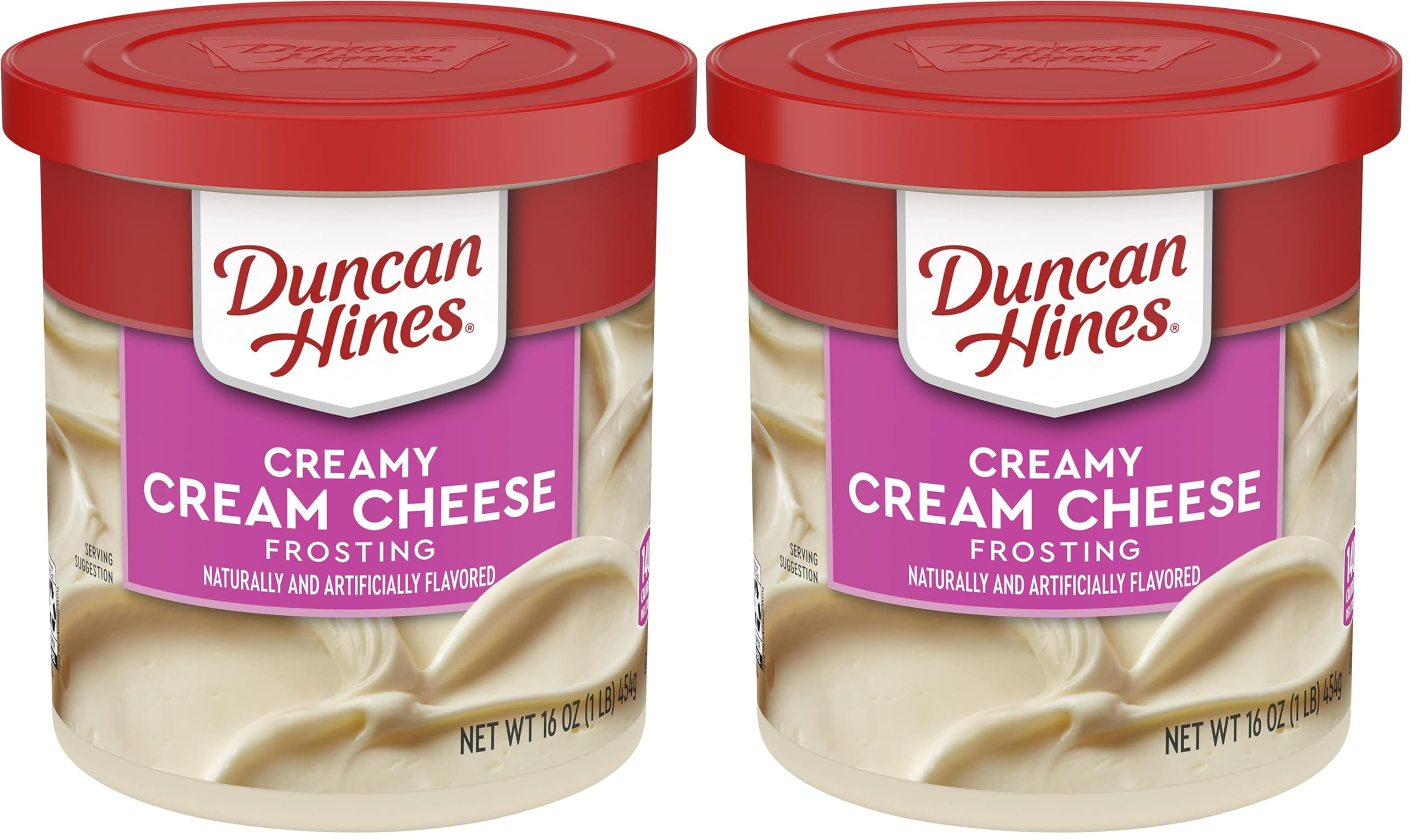 Duncan Hines Creamy Cream Cheese Frosting 16 oz Pack of 2