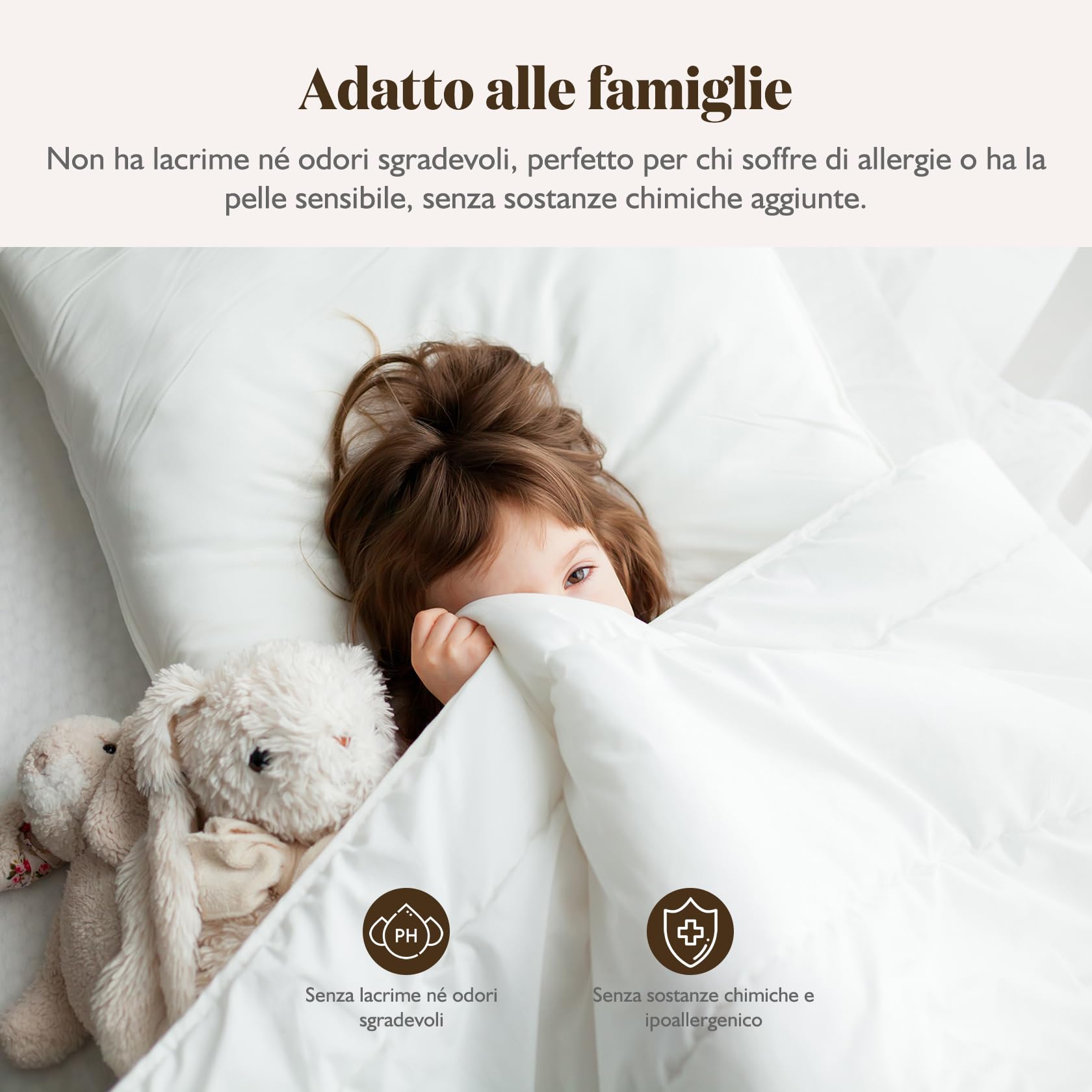 BPC Piumino Letto Singolo, Leggero per Estate Primavera, Trapunta in Bio-based Microfibra Mista Eucalipto Lyocell da 160 gr/m², 1 Piazza Singolo cm 155x200