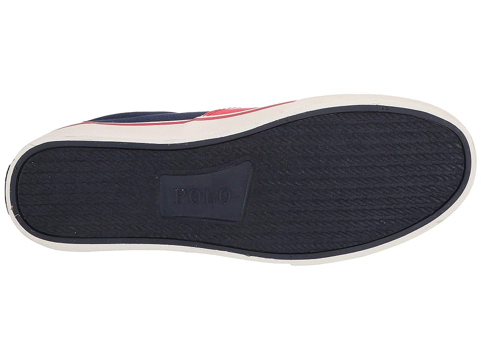 

Polo Ralph Lauren Thorton (Red/White/Navy American Flag Canvas) Men's Shoes, Multi