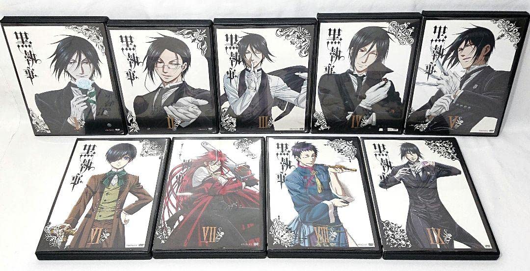 Amazon.co.jp: 黒執事1期+2期+3期+OVA+劇場版DVD 全26巻 : おもちゃ
