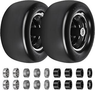 11x6.00-5 Flat Free Lawn Mower Tires, Fits Bad Boy Zero Turn Mowers, 2 Pack