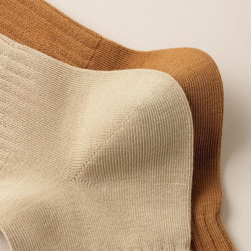 Men's & Women's 7-Color Assorted Crew Socks - Multi-Purpose Casual Sports Socks (Fits Men 8-10/Women 6-12)" (7 Pairs) - Image 5