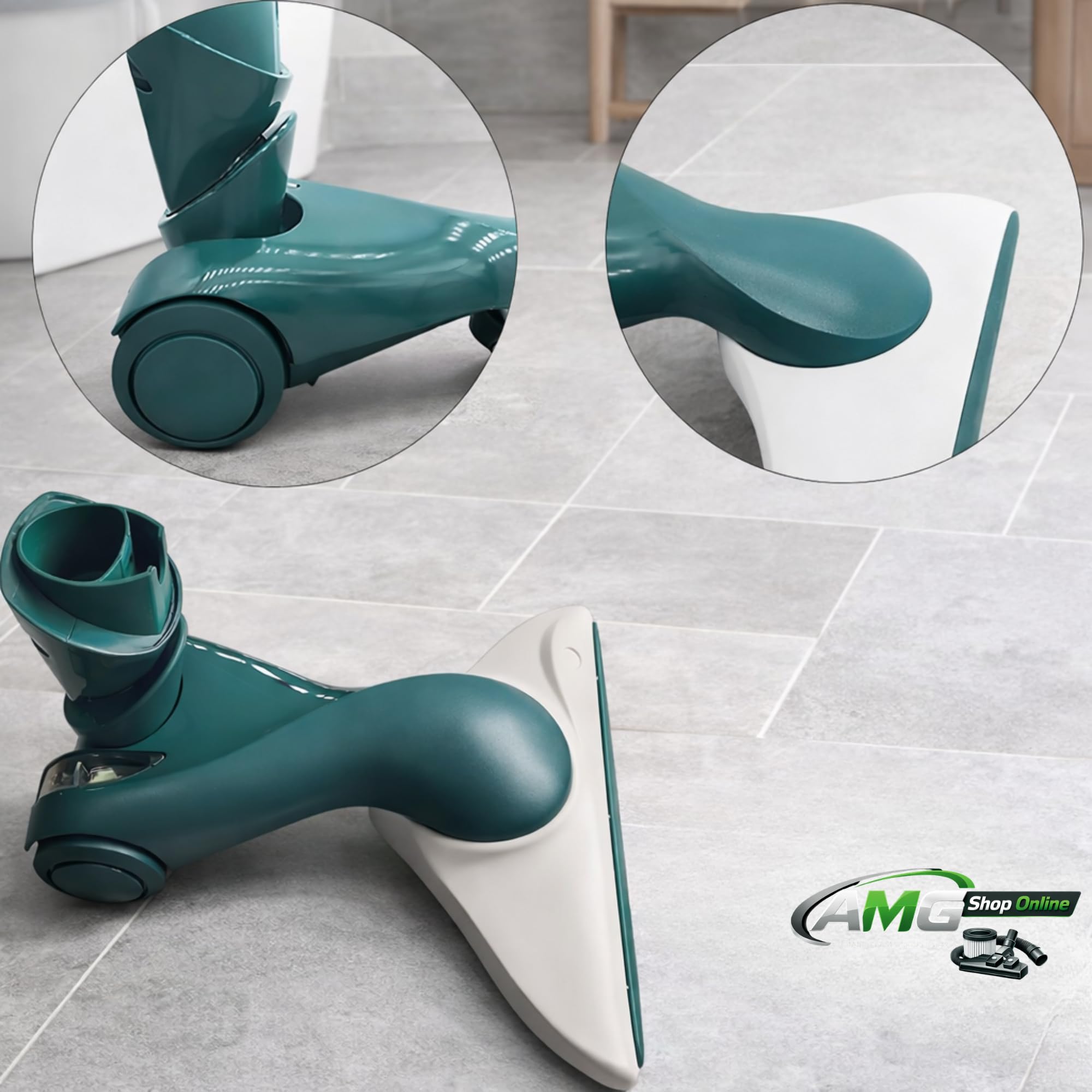Spazzola Folletto HD40 100% COMPATIBILE - COMPRESO DI 6 PROFUMINI e 1 GRIGLIA MOTORE per Aspirapolvere VK140, Ricambio Alta Qualità per Tutti i Pavimenti