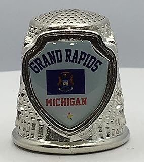 646 Grand Rapids (Michigan) City Collectible Souvenir Thimble