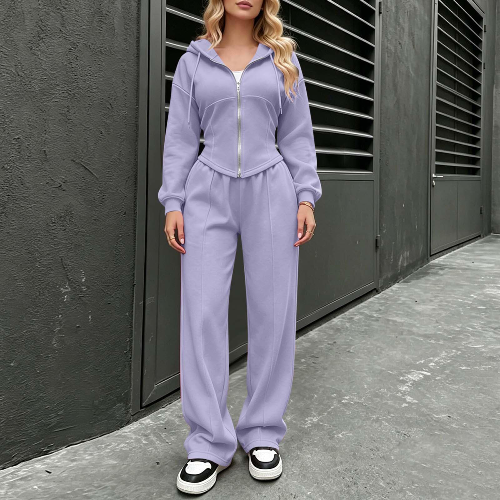 Conjunto de chándal para mujer de dos piezas entallado