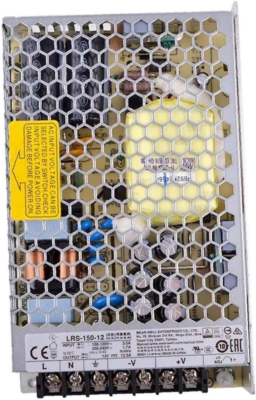 MW Enclosed Type LRS-150W-12/15/24/36/48V Non-PFC LRS Series 150W Single Output Switching Power Supply (LRS-150-12)