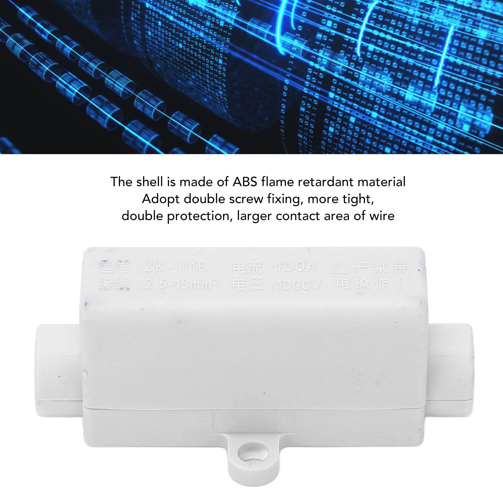 JDCMEI Drahtverbinder Aus Messing – 5 Stück Klemmen Bis 16 Mm²