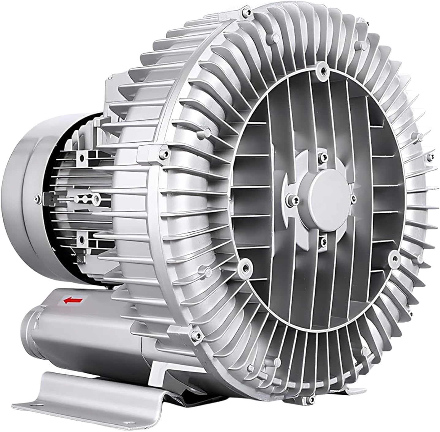 Side Channel Blower, 50hz,High-Pressure Vortex Ring Blower,Single Phase,for Air Blowing Or Suction for Sewage Aeration Aquarium Fish Pond,250W