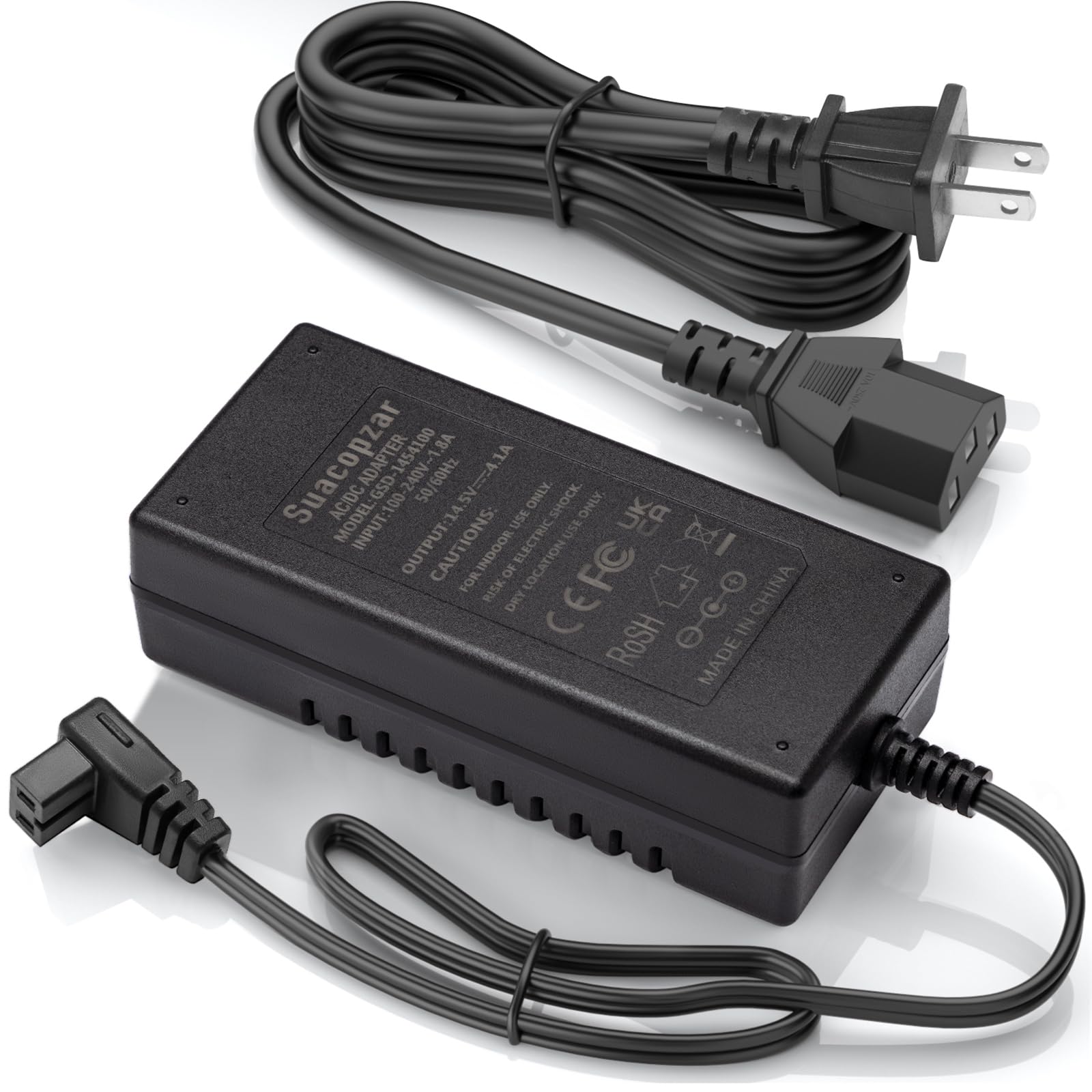 AC Power Cord 100~240V for Car Refrigerator w/Most Brands Car Refrigerator