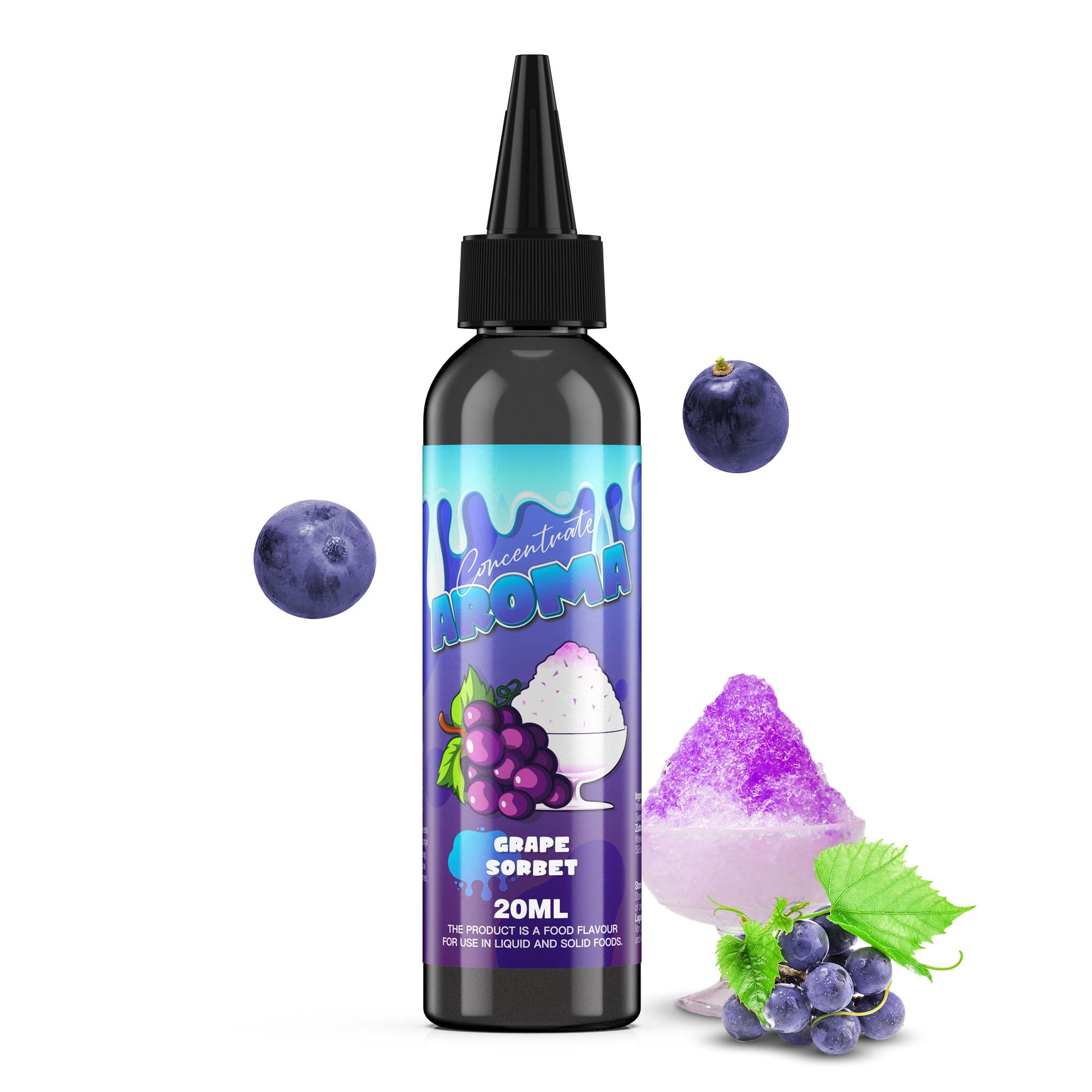 FURUN Aromakonzentrat, hochdosiertes Lebensmittelaroma, 20ml Aroma in 120ml Flasche, einfaches Mischen, zum Backen, Kochen, Getränke DIY