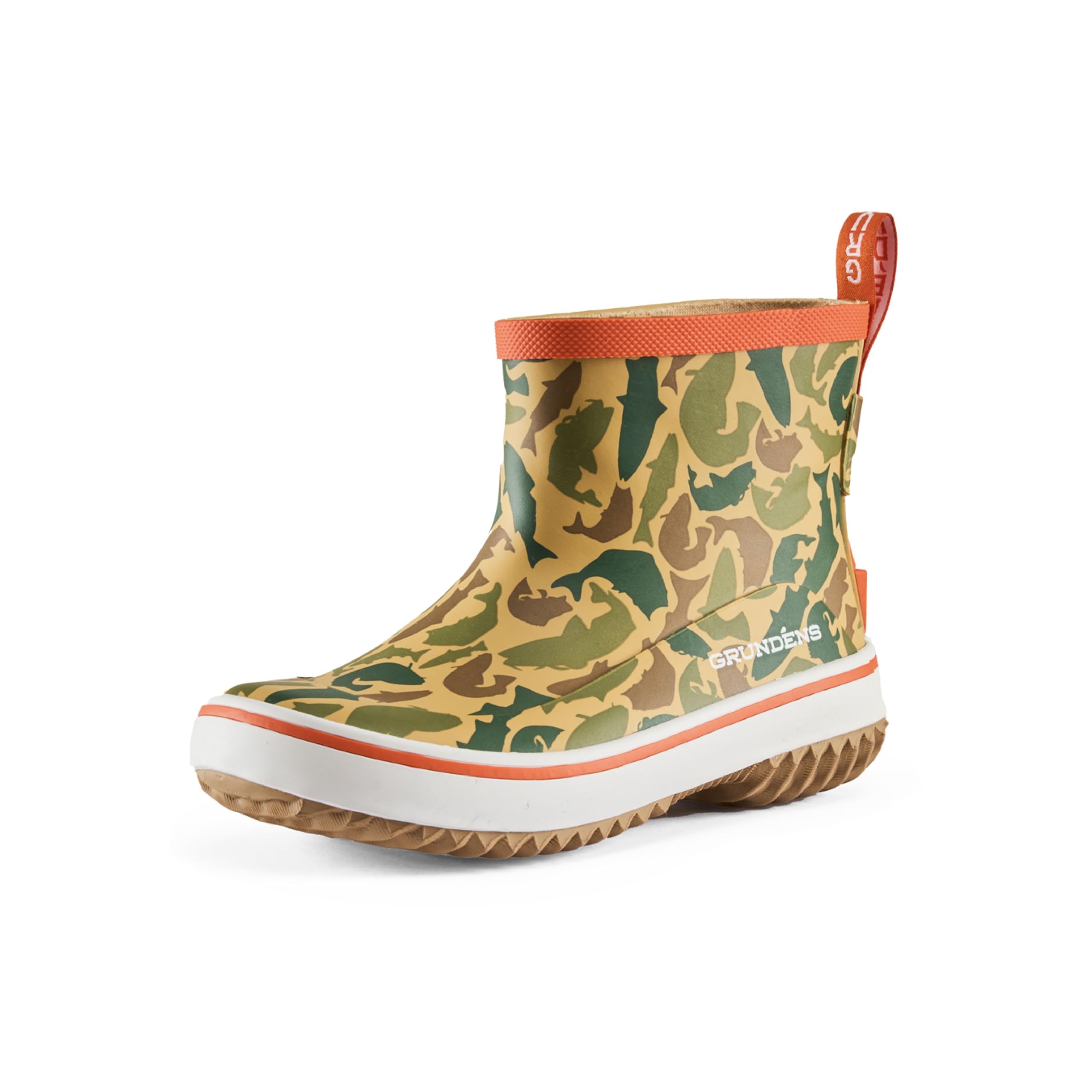 Grundéns Kid's Guppy Rain Boots - Lightweight Rubber Waterproof Kids and Toddlers Shoes, Easy-On Loop, Girls Rain Boots and Boys Rain Boots