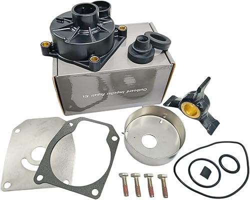 Miniatura 46 de 393630 Kit de reparación de impulsor de bomba de agua para Evinrude Johnson OMC 20 25 30 35 HP Modelo fuera de borda Sierra marine 18-3382