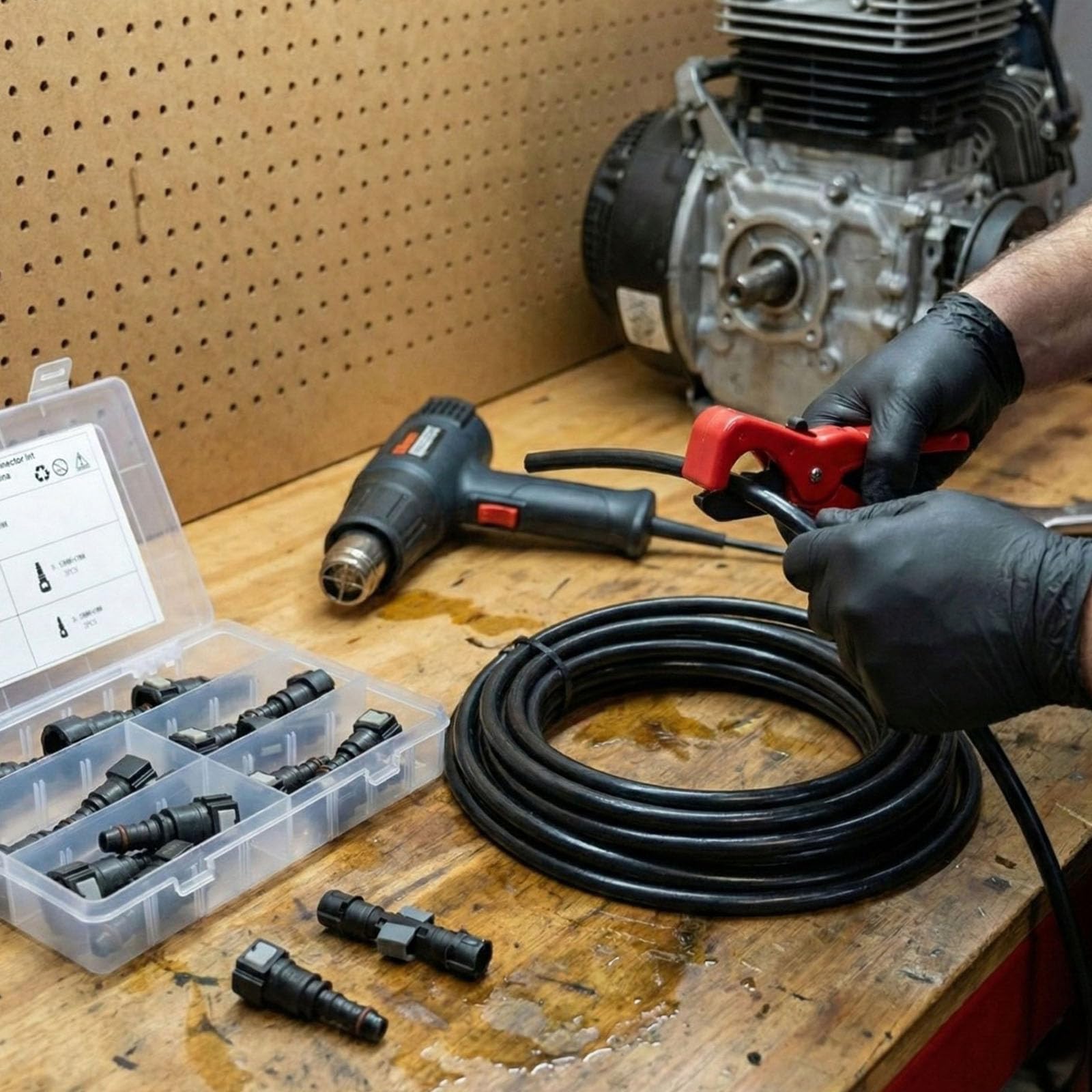 Riparazione della ' Olio a Prova perdite del connettore a sgancio rapido del Tubo ' Olio Automatico da 15 per l ' accoppiatore della dei Motori delle Automobili